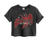 Amplified Womens/Ladies Icarus Led Zeppelin Crop Top GD139