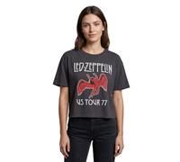 Amplified Womens/Ladies Icarus Tour 77 Led Zeppelin Crop Top