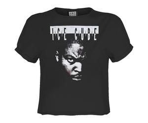Amplified Womens/Ladies Intimidation Ice Cube Crop Top GD2722