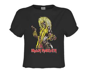 Amplified Womens/Ladies Killers Iron Maiden Crop Top GD2949