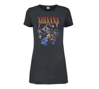 Amplified Womens/Ladies Live In New York Nirvana T-Shirt Dress GD456