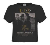 Amplified Womens/Ladies Live U2 Crop Top / N/A N/A GD2694