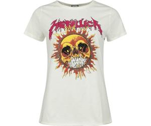 Amplified Womens/Ladies Neon Sun Metallica T-Shirt