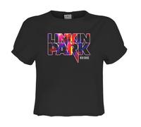 Amplified Womens/Ladies New Divide Linkin Park Crop Top / N/A N/A GD2349