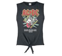 Amplified Womens/Ladies North America Tour 80 AC/DC Crop Top GD1735