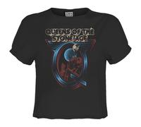 Amplified Womens/Ladies Outer Space Queens Of The Stone Age Crop Top GD2751