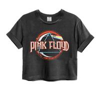 Amplified Womens/Ladies Pink Floyd On The Run Cropped T-Shir NS5212