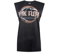 Amplified Womens/Ladies Pink Floyd On The Run Sleeveless T-SXL Black NS5213