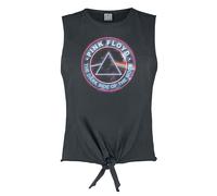 Amplified Womens/Ladies Pink Floyd Sleeveless T-ShirtS Black NS8294
