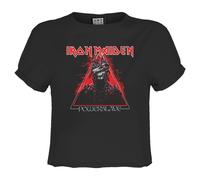 Amplified Womens/Ladies Powerslave Iron Maiden Crop Top GD2942