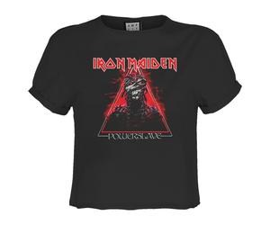 Amplified Womens/Ladies Powerslave Iron Maiden Crop Top GD2942