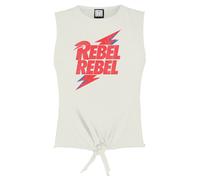 Amplified Womens/Ladies Rebel Rebel David Bowie Sleeveless Tank Top GD2782
