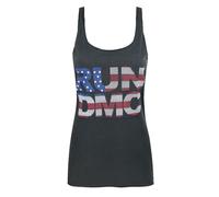 Amplified Womens/Ladies Run DMC USA Diamante Tank Top NS4564