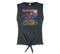 Amplified Womens/Ladies Run To The Hills Iron Maiden Sleeveless Top GD2951
