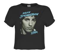 Amplified Womens/Ladies The River Bruce Springsteen Crop Top GD2763
