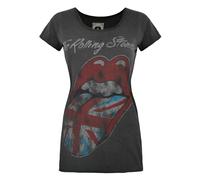 Amplified Womens/Ladies The Rolling Stones UK Lick T-Shirt NS4733