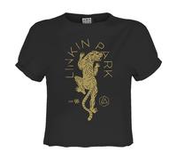 Amplified Womens/Ladies Tiger Linkin Park Crop Top GD2375