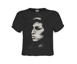 Amplified Womens/Ladies Tonal Pose Amy Winehouse Crop T-Shir GD4106