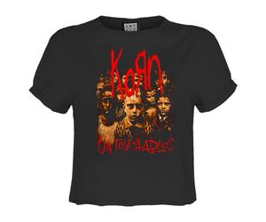 Amplified Womens/Ladies Untouchables Korn Crop Top GD1952