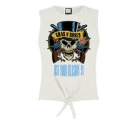 Amplified Womens/Ladies Use Your Illusion Guns N Roses Vintage Crop Top GD1732