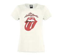 Amplified Womens/Ladies Vintage Tongue The Rolling Stones T- GD1903