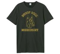 Amplified Women's Missionary Snoop Dogg T-Shirt in Charcoal | Size: 2XL Amplified Charcoal 2XL