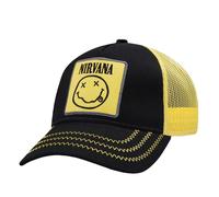 Nirvana Trucker Cap Amplified Black One Size