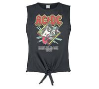 Amplified Womens/Ladies North America Tour 80 AC/DC Crop Top GD1735