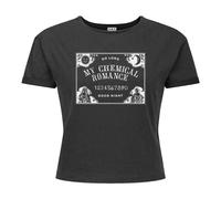 Amplified Women's Ouija My Chemical Romance Crop Top in Charcoal | Size: Medium Amplified Charcoal M