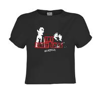 Amplified Women's Pete & Carl The Libertines Crop Top in Charcoal | Size: 2XL Amplified Charcoal 2XL