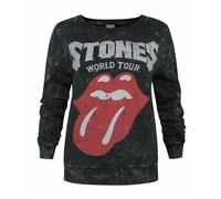 Amplified Clothing Grey Rolling Stones Sweatshirt Womens
