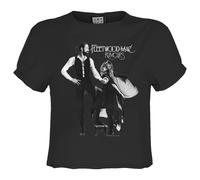 Rumours Fleetwood Mac Crop Top Amplified Charcoal XS