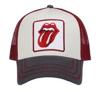 Amplified The Rolling Stones Trucker Cap / One Size Beige/Grey/Dark Red GD2983