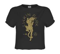 Amplified Womens/Ladies Tiger Linkin Park Crop Top GD2375