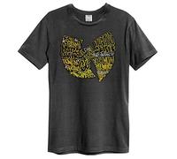 Amplified Wu Tang Clan Graffiti Unisex Charcoal T Shirt (Small)
