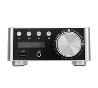 Amplifier 5 0 Digital HiFi Stereo Class D Audio Amp Wireless Receiver Support U Disk Memory Card Playback Multiple Format Decoding MA12070 Chip 2 Channel Power Supply Connect Mobile Phones Computers T