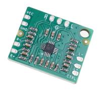 Amplifier Board Differential Turn Balance Single Ended Output Ear Amplifier MAX97220 Input 2.5-5.5V for Music Balanced to Single Ended Sound Converter