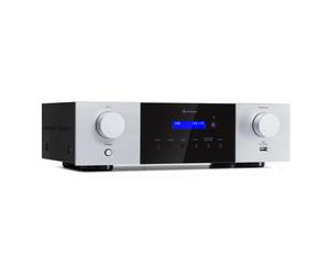 Amplifier Hifi Bluetooth DAB+ Stereo Player Digital Radio Player Remote LED 400W