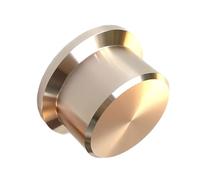 Amplifier Knob Polished Aluminum Alloy 48mm Diameter 26mm Height For Auditory Devices Sound Control Anodized Aluminum
