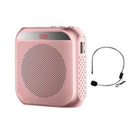 Amplifier - Mini Wired Microphone Headset | Teacher Voice Amplifier,Tour Guide Speaker with 2200mAh Rechargeable Battery Wired Microphone Headset Portable Personal Amplifiers for Coaches, Teachers,