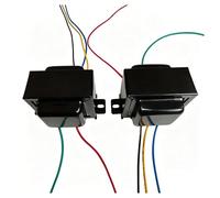 Amplifier output transformer 3.5K 6.5W tube amplifier output transformer, secondary; 0-4 ohm-8 ohm, iron core EI66, primary maximum current 80ma
