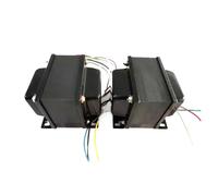 Amplifier output transformer 6P3P dedicated push-pull output transformer 4-6.6K impedance, output power; 30W, inductance higher than 100H(Black_4K 10A)