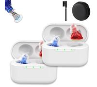 Amplihear Hearing Aids, Amplihear Pro Hearing Aids, With 16-Channel Digital Chips Intelligent Intelligent Noise, Superior Sound Quality, No Need for Hearing Tests, for Women Men Hearings Loss (2pc)