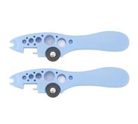 Ampoule Bottle Opener 2PCS Plastic Multifunctional Fish Shape Ampule Safe Easy to Use for Home Hospital Clinic Durable Lightweight Portable Bottle Breaker Tool