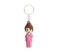 Ampoule Bottle Opener Keychain Syringe-Shaped Cutter Nurse Doctor Aid Medication Vial Breaker Tool Keyring Backpack Accessories