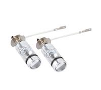 Ampoule H3 Led 100W - Fog Driving Light Blue H3 Headlight Bulbs 2X H3 6000K Blue 100W Led Headlight Bulbs Kit Fog Car Driving Light