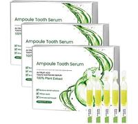 Ampoule Tooth Serum 3v Fruit Acid Teeth Essence Fresh Breath Toothpaste Natural Toothpaste Fluoride Free Teeth Whitening Essence Removes Tartar and Plaque