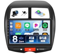 AMprime 4 + 64GB Stereo Android 8 Core for Mitsubishi Outlander Sport 2011-2017/Mitsubishi ASX 2013-2015/Rvr 2011-2017 with Wireless Carplay, 25.7 cm Radio with Mirror Link, Bluetooth, FM/R