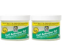 Ampro Long-Aid Activator Gel - Enriched with Aloe Vera, Protein, and Vitamin B Complex - Brings Essential Moisture to Strands - Defines Your Natural Curls - Extra Dry - 284 g (Pack of 2)