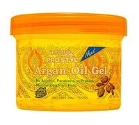 Ampro Pro Styl Argan Oil Styling Gel - Moisturizes and Conditions Your Strands - Non-Flaking, Alcohol Free, Vegan Formula - Creates Flexible, Touchable Hold for All Hair Textures - 284 g